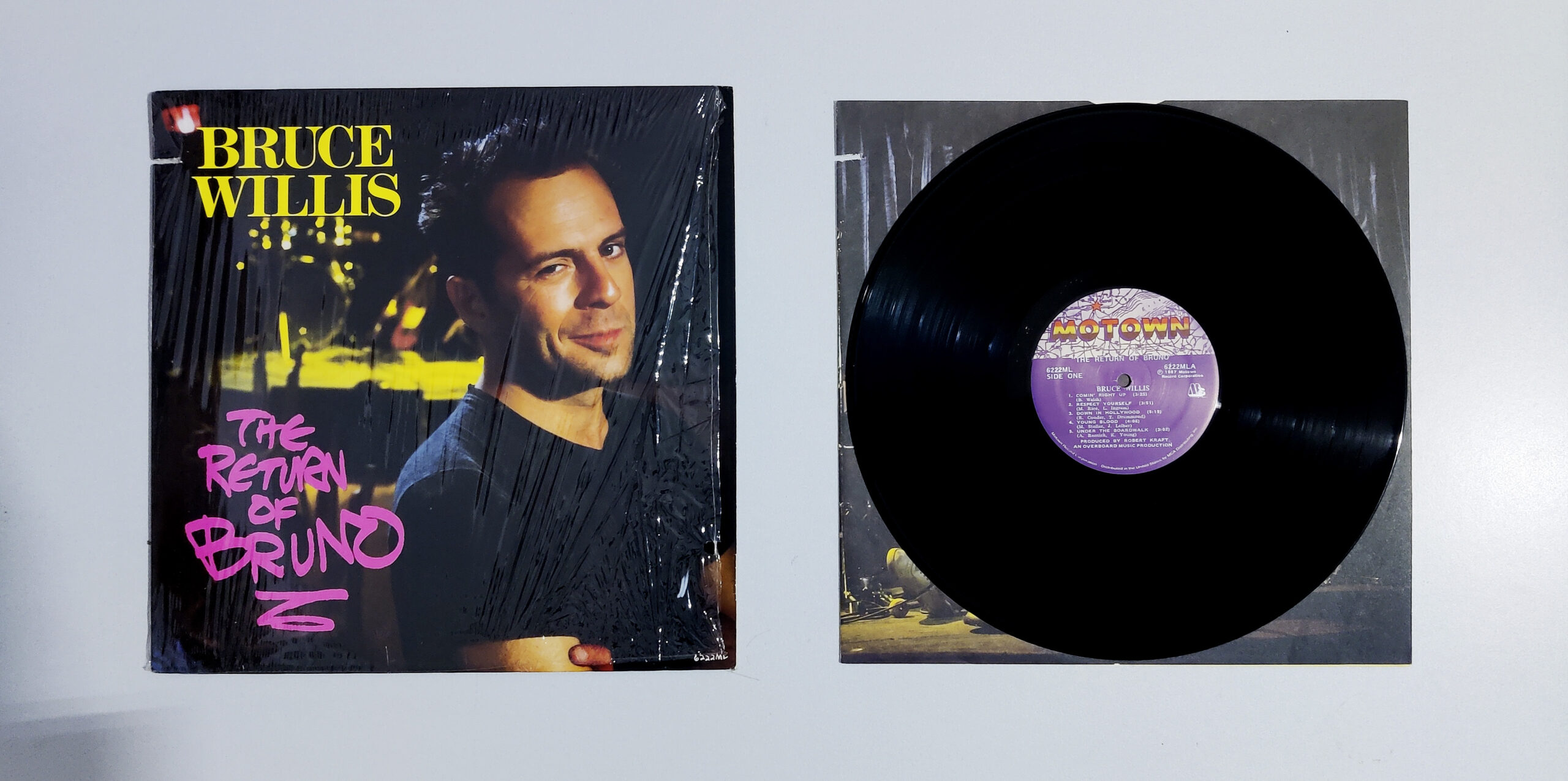Bruce Willis - The Return Of Bruno - vinyl LP - 1987